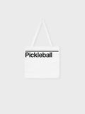 Pickleball Subway Tote Bag
