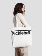 Pickleball Subway Tote Bag
