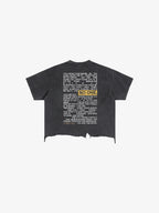 Prowl Vintage Wash Boxy Distressed Hem T-Shirt